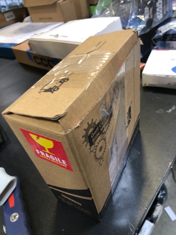 Photo 1 of 10L0L Golf Cart Side Mirrors Compatible with Yamaha Club Car EZ-GO and Others Round or Square Tube Golf Cart Roof Bracket, No-drilling Required