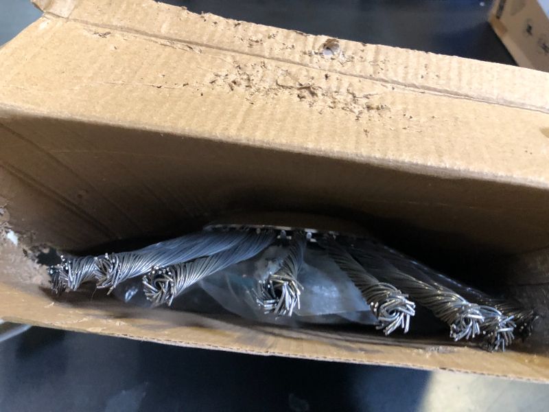 Photo 1 of 10 Inch Steel Wire Trimmer Head – Universal Weed Eater Attachment for Stihl, Dewalt, Milwaukee & More – Indestructible Weed Wacker Wire Brush Cutter Head for Lawn & Garden