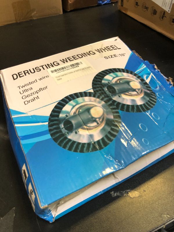 Photo 1 of 10 Inch Steel Wire Trimmer Head – Universal Weed Eater Attachment for Stihl, Dewalt, Milwaukee & More – Indestructible Weed Wacker Wire Brush Cutter Head for Lawn & Garden