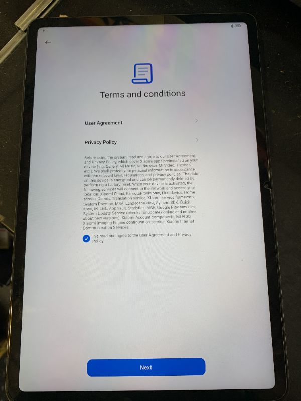 Photo 1 of *LOCKED** Xiaomi Redmi Pad Pro WiFi Version 12.1" Octa Core Global ROM 10000mAh Bluetooth 5.3 8MP Dual Camera (Graphite Gray, 256GB + 8GB) locked