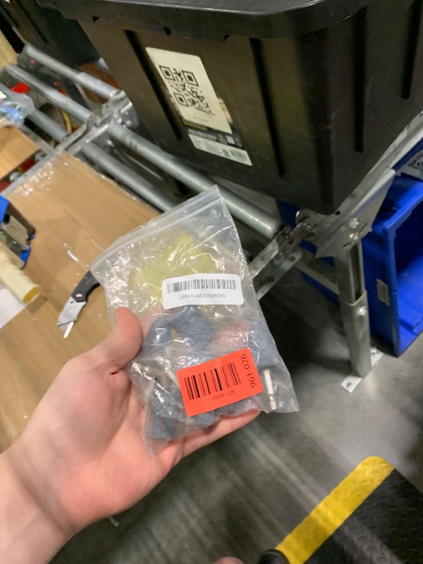 Photo 1 of ??? ?? 8 Pcs Rotary Grinding Stone - 1/4'' Hex Shank Assorted Shape Abrasive Stone Mounted Grinding Point Aluminum Oxide Sharpening Bits for Rotary Tool Drill