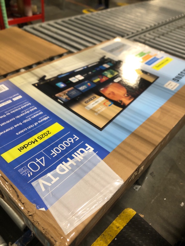 Photo 1 of ****DAMAGED SCREEN - SOLD FOR PARTS****SAMSUNG 40-Inch Class Full HD F6000 Smart TV (2025 Model) HDR, Object Tracking Sound Lite, Knox Security, One UI Tizen, Smart TV