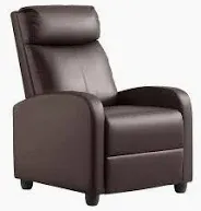 Photo 1 of ***Stock Photo Is A Similar Item*** Adjustable PU Leather Adjustable Recliner Black