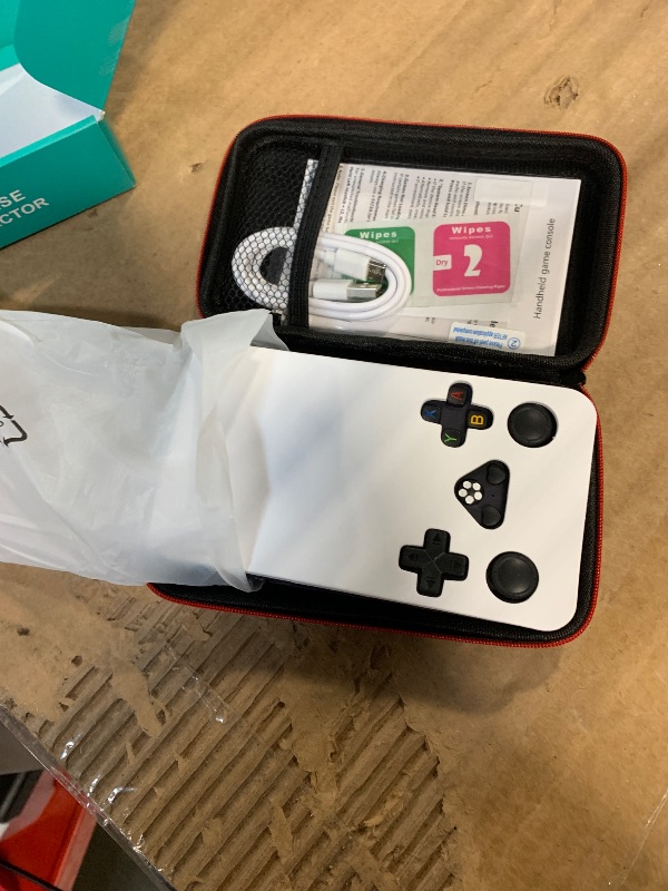 Photo 1 of ** sold as is no refund/return** see comments!
R36MAX Handheld Game Console, Retro Gaming Console with 4000mAh Battery 4.0”IPS Screen, Open Source Linux System, with 64GB TF Card Portable Video Gaming Console, Transparent GrayLPNO452346585
LPNO452346585