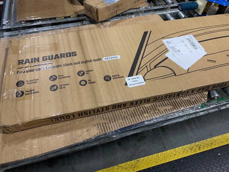 Photo 1 of ***SIMILAR IMAGE AND UNKNOWN SIZE/MODEL*** Breejoy Tape-on Rain Guards Fit for Toyota Tacoma 2016-2023 Double Cab Window Rain Guards Visors Vent Visors Window Deflector Vent Shades Car Accessories -4 pcs