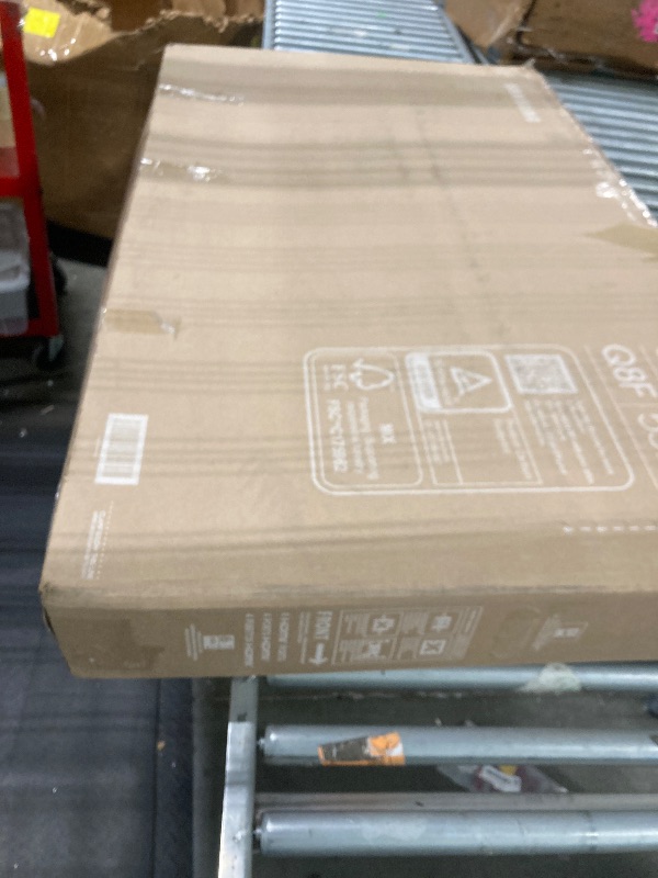 Photo 1 of ***DAMAGED FINAL SALE USE FOR PARTS&******Samsung 55-Inch Class QLED Q8F 4K UHD Smart TV (2025 Model) Q4 AI Processor, 100% Color Volume with Quantum Dot, AirSlim Design, Endless Free Content, Samsung Vision AI, Alexa Built-in
