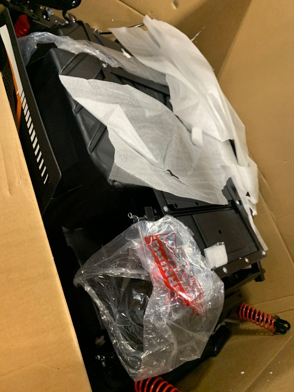Photo 1 of ***MISSING TIRES*** ELEMARA 2 Seater 24V Ride on Toys for Big Kids,Electric Car for Kids w/Parent Remote Control,Heavy-Duty Electric Ride On Truck w/ 4-Wheeler Suspension,5 Mph Max Speed,Bluetooth,Rainbowlight*4,Pink