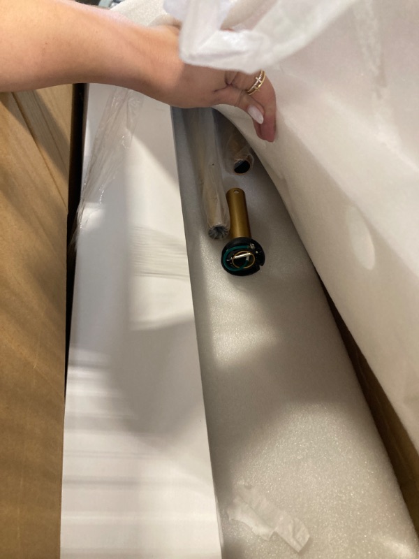 Photo 1 of ***FINAL SALE/NO RETURN, SOLD AS PARTS*** LANMEL 72'' Ceiling Fan with Lights and Remote, Low Profile Modern Ceiling Fan Gold, 6 Speed, Reversible, 3000k-6000k LED, Quiet DC Motor for Indoor Outdoor Bedroom Living Room