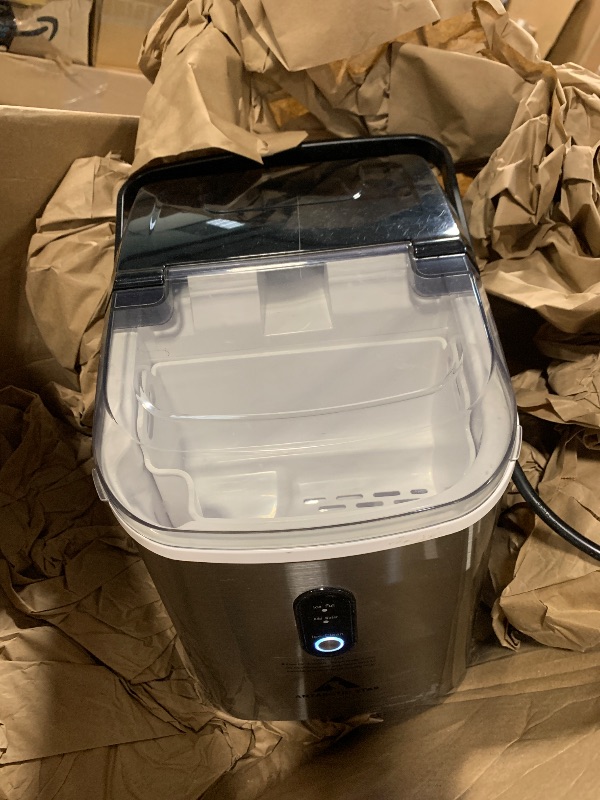 Photo 1 of ** FINAL SALE SOLD AS IS VENTA FINAL VENDIDO TAL CUAL, SIN DEVOLUCIONES**
Antarctic Star Nugget Countertop Ice Maker with Soft Chewable Ice, 34Lbs/24H, Pebble Portable Ice Machine with Ice Scoop, Self-Cleaning, One Button Operation, for Kitchen,Office Sta
