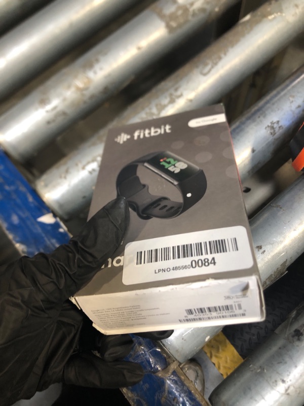 Photo 1 of ** FACTORY SEALED** Fitbit Charge 6 Fitness Tracker with Google apps, Heart Rate on Exercise Equipment, 6-Months Premium Membership Included, GPS, Health Tools and More, Obsidian/Black, One Size (S & L Bands Included)