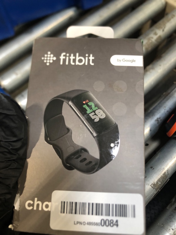 Photo 1 of ** FACTORY SEALED** Fitbit Charge 6 Fitness Tracker with Google apps, Heart Rate on Exercise Equipment, 6-Months Premium Membership Included, GPS, Health Tools and More, Obsidian/Black, One Size (S & L Bands Included)