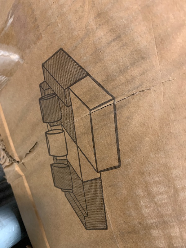 Photo 1 of ** PARTIAL SET** Container Furniture Direct Rowan Convertible Corduroy Sectional Couch with Ottoman & Pillows, Modular L Shaped Sleeper Sofa, Boneless Cloud Couch for Living Room Furniture, Black