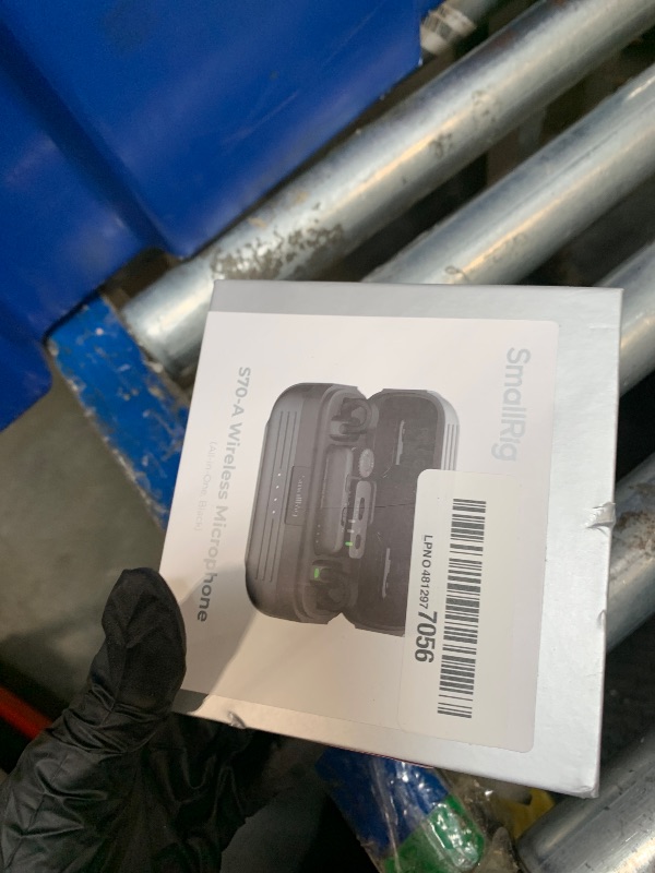 Photo 1 of ***Just Case *** SMALLRIG Wireless Mic S70 (Case), Compact Wireless Microphone for iPhone/for Android/Camera/Action Camera, 48h Use, Noise Reduction Record for Vlog (Black)