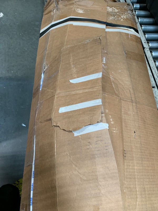 Photo 1 of ***FINAL SALE/NO RETURN, SOLD AS PARTS*** VASAGLE Sofa Console Table, 47.2 Inches Narrow Entryway Table with 3 Drawers, Bottom Shelf, Metal Corners, for Living Room, Bedroom, Farmhouse Style, Honey Brown ULNT143KB01S