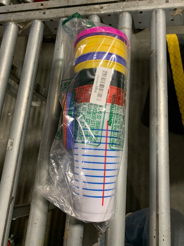 Photo 1 of ** SOLD AS IS NO RETURN/REFUNDS**
Rtteri 24 Pcs Teacher Appreciation Gifts Cups Teacher Valentine Gifts Bulk Reusable 24 oz Plastic Coffee Cups in Bulk Reusable Appreciation Tumblers with Lids and Straws