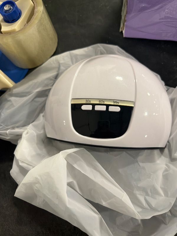Photo 1 of ** SOLD AS IS, NO REFUND/RETURN** SEE COMMENTS!
UV Nail Lamp Cordless, Rechargeable UV Light for Gel Nails with Convenient Knob & Full LCD Display Screen, Portable LED Nail Lamp, Professional Nail Dryer for Nail Salon & Home