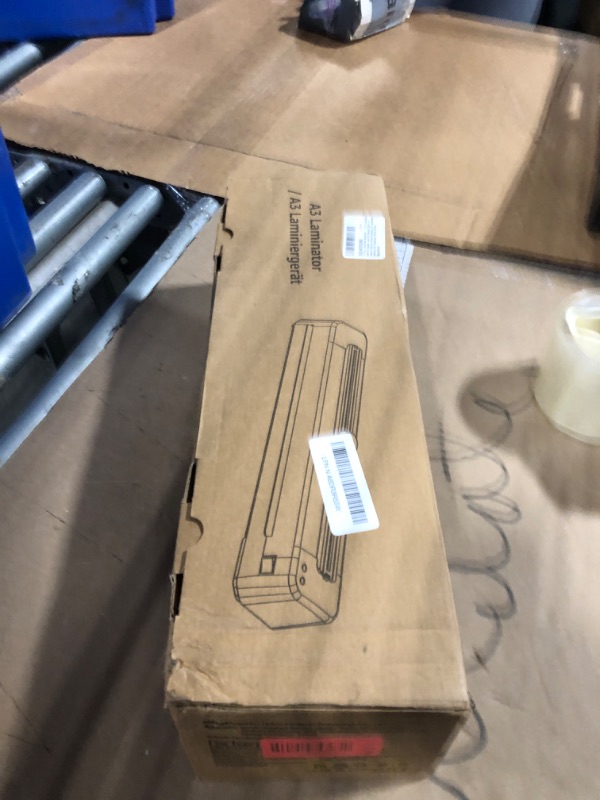 Photo 1 of 13 Inch Laminator Machine - 11x17 Laminator with 50 Sheets, Cold & Thermal, Built-in Paper Cutter & Corner Rounder, A3 Laminating Machine for Classroom Home School