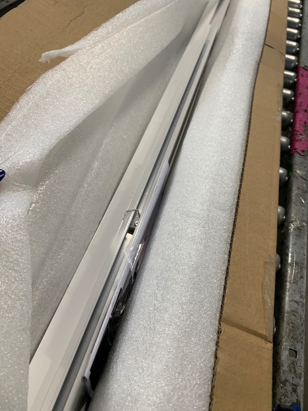 Photo 1 of ***FINAL SALE/NO RETURN, VIEW NOTES*** Paramondo Retractable Door Screen for Single Door, Free Stop Sliding Patio Doors - Durable White Aluminium Frames with Fiberglass Mesh - White, Size 38 9/16" Wide x 81 3/8" High