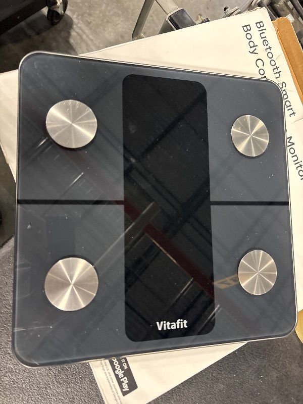 Photo 1 of **SIMILAR**
VITAFIT Smart Scale X - Digital Bathroom Scale for Body Weight, BMI, Body Fat, Muscle Mass, Heart Rate Monitor | Sync with Health Apps | for People, Baby & Pet, 400 lbs (Black)