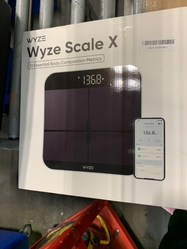 Photo 1 of **SIMILAR**
VITAFIT Smart Scale X - Digital Bathroom Scale for Body Weight, BMI, Body Fat, Muscle Mass, Heart Rate Monitor | Sync with Health Apps | for People, Baby & Pet, 400 lbs (Black)