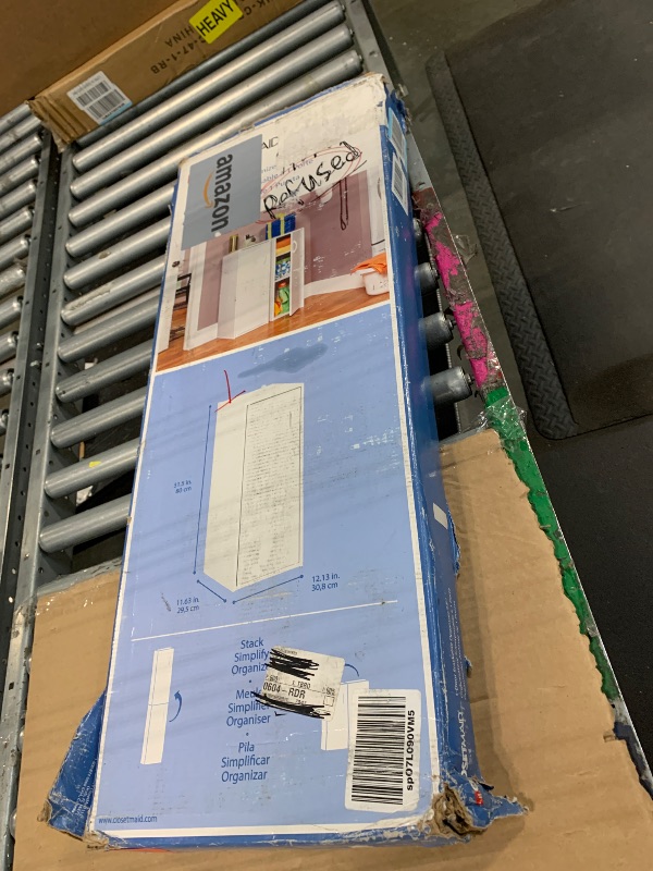 Photo 1 of *UNTESTED*
ClosetMaid 8988 Stackable 1-Door Organizer, White