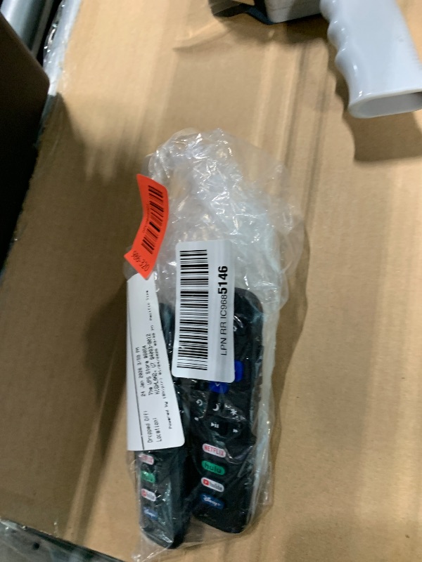 Photo 1 of (Pack of 2) Replacement Remote Control Only for Roku TV, Compatible for TCL Roku/Hisense Roku/Onn Roku/Sharp Roku/Element Roku/Westinghouse Roku/Philips Roku Smart TVs (Not for Roku Stick and Box)