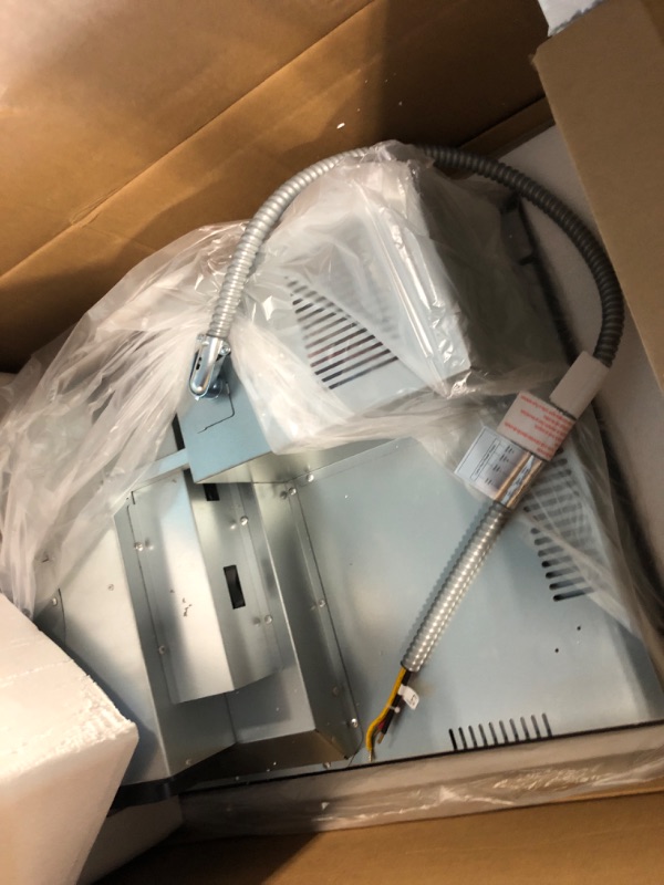 Photo 1 of ** minor scratches on bottom *** GASLAND Electric Downdraft Cooktop 31.5 Inch(80cm), 4 Burners Glass Radiant Stovetop 220V, 3-speed Max. 330 CFM Downdraft Exhaust