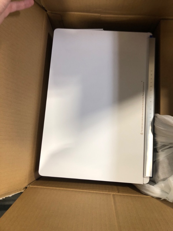 View 5 of *** dent/ crack on side ***DREAME Aqua10 Ultra Roller Robot Vacuum and Mop & 30,000Pa Suction, Self-Cleaning Dock & Extending Roller Mop, Heat-Washes & Dries, Carpet Protection, AI Camera & LiDAR Avoidance Tech, Voice Control