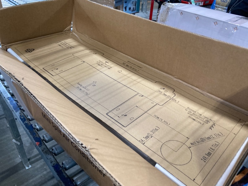 Photo 1 of ****MISSING PARTS. NO RETURNS. FINAL SALE****
Garvee 11500 BTU Mini Split AC/Heating System, 115V WIFI Enabled Energy Efficient Mini Split Unit,Wall-Mounted Split Air Conditioner,Cools Up to 750 Sq.Ft, Heat Pump & Installation Kits