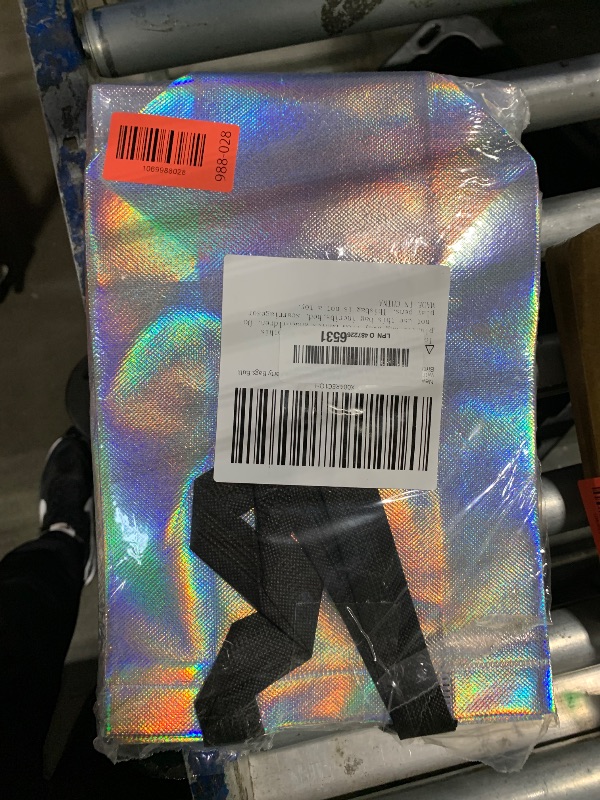 Photo 1 of ?18-Pack Shiny Color? Reusable Gift Bags with Handles, Bulk Goodie Bags for Valentines Day, Baby Shower, Birthday, Party Favors, Wedding, Holiday Goodie | 8x4x10 Inches | 18 Premium Shiny Color Bag | Eco-Friendly