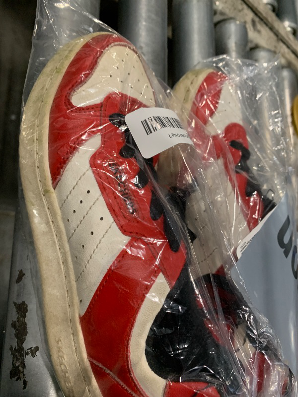 Photo 1 of ***USED / DIRTY*** Skechers Boys' Quick Street, Red/White, 2 Little Kid