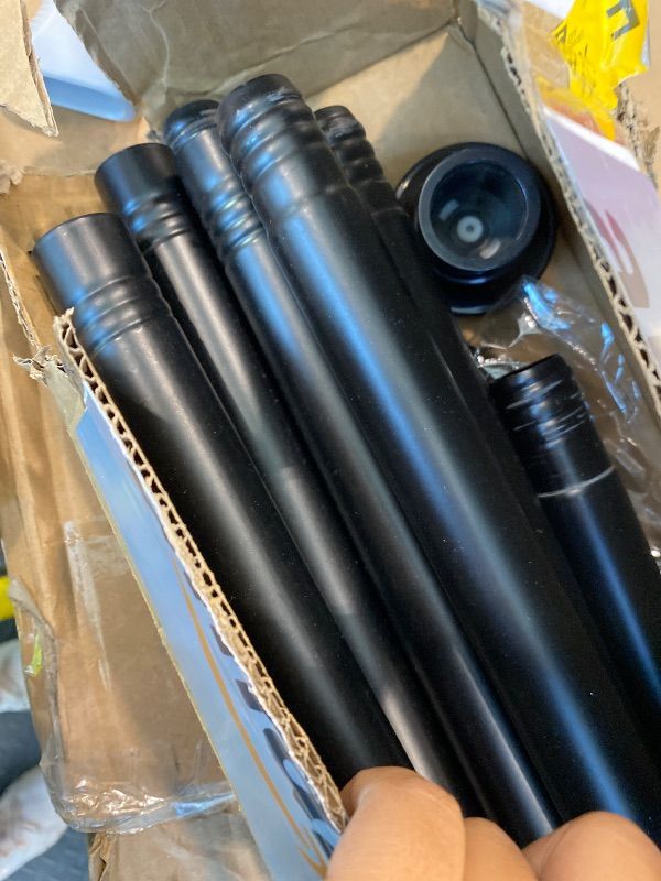 Photo 1 of *UNTESTED*
Haryaers Black Long Curtain Rod Tension Shower Curtain Rods 30 to 120 inch Adjustable Spring Heavy Duty Rods for Bathroom Windows Outdoor No Drill No Slip Spliced and Telescopic Design