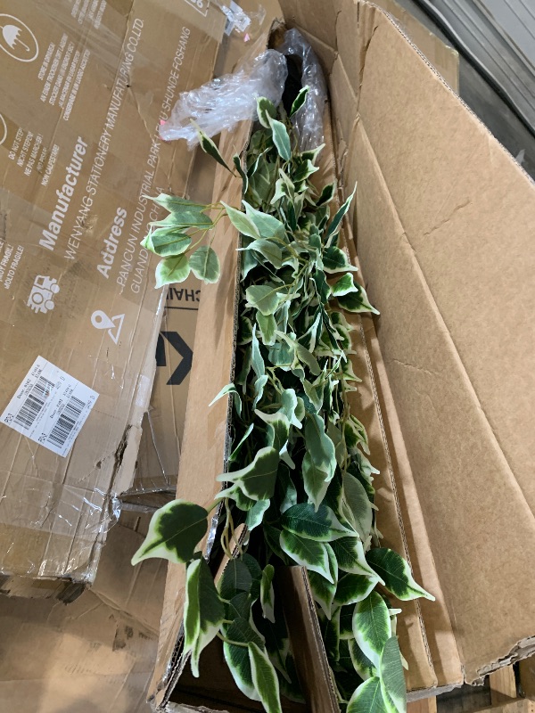 Photo 1 of *MISSING PARTS - See Clerk Notes*
Yepdin Artificial Ficus Tree - 4 FT Tall Silk Fake Tree with Pot - Lifelike Foliage & Branches for Indoor/Outdoor Decor
