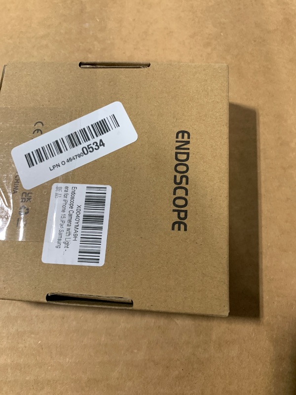 Photo 1 of [Dual-Lens] Endoscope Camera with Light, 1920P HD Borescope with 8+1 Adjustable LED Lights, IP67 Waterproof 16.5FT Semi-Rigid Snake Cord Inspection Camera for iPhone, iPad and Android Phone (Type C)