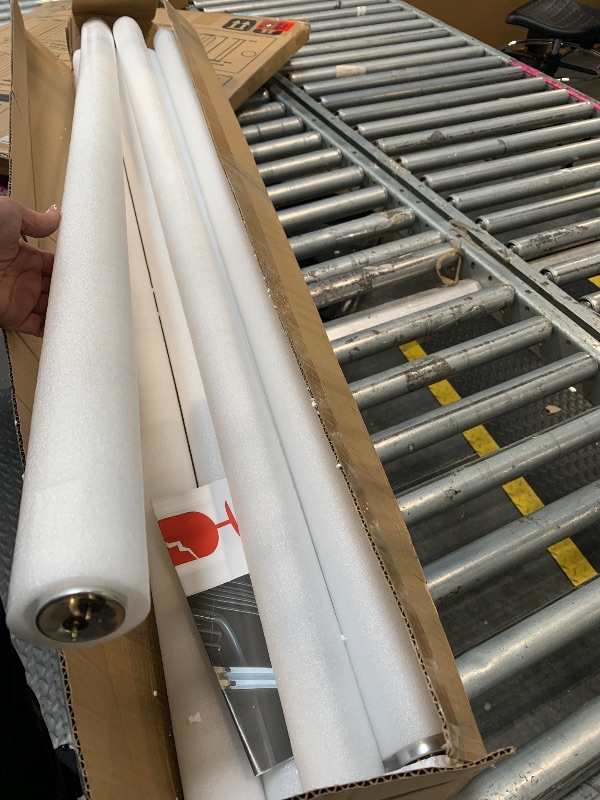 Photo 1 of (6Pack) T12 4FT Fluorescent Bulb,F40T12/CW 40W 48inch Light Tube,4100K Cool White,Replaces F40T12/CW/Supreme,F40CWX,Medium Bipin(G13) Base, 2600 Lumens