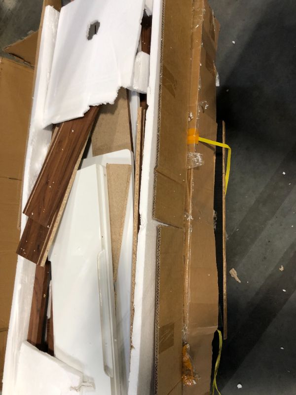 Photo 1 of (4/17/2026 ***FINAL SALE/NO RETURN, SOLD AS PARTS***)
Ieejdn Mid Century Modern Dresser,Rattan 9 Drawers Dresser for Bedroom, 59" Wide Wood Dressers & Chests of Drawers/Curved Profile Design, Natural Texture for Bedroom, Living Room, Warm Wood1