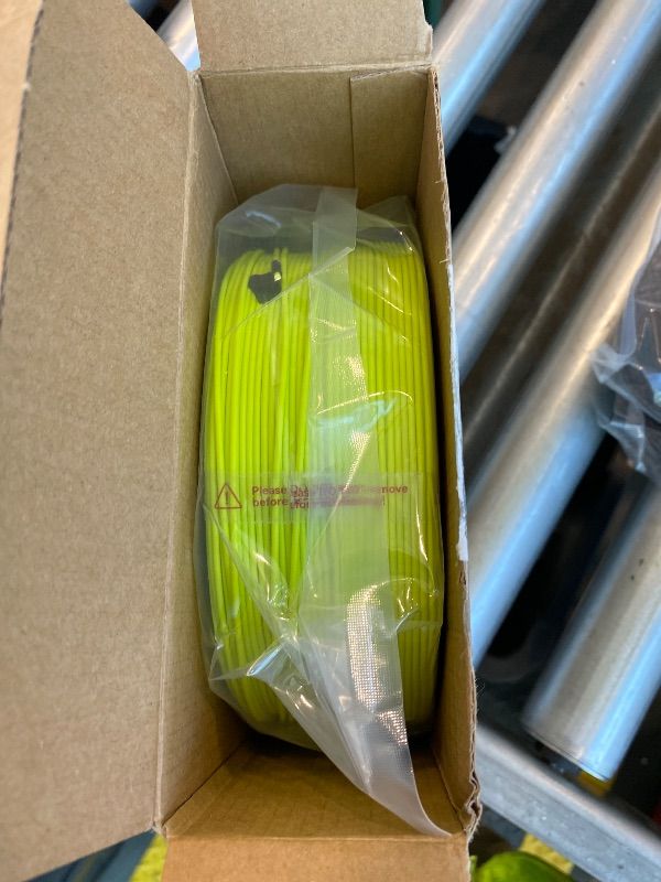 Photo 1 of *MISSING PARTS*
Bamboo Lab 1.75MM PLA Matte Filament High Speed Printing with RFID 1KG +/- 0.03mm Eco Friendly 3D Printer Filament for Bambu Lab P1P/P1S/X1C/X1/A1/A1 Mini (Without Spool) (Apple Green 11502)