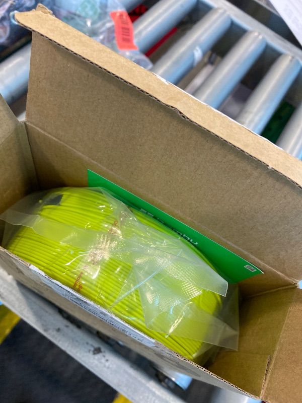 Photo 1 of *MISSING PARTS*
Bamboo Lab 1.75MM PLA Matte Filament High Speed Printing with RFID 1KG +/- 0.03mm Eco Friendly 3D Printer Filament for Bambu Lab P1P/P1S/X1C/X1/A1/A1 Mini (Without Spool) (Apple Green 11502)