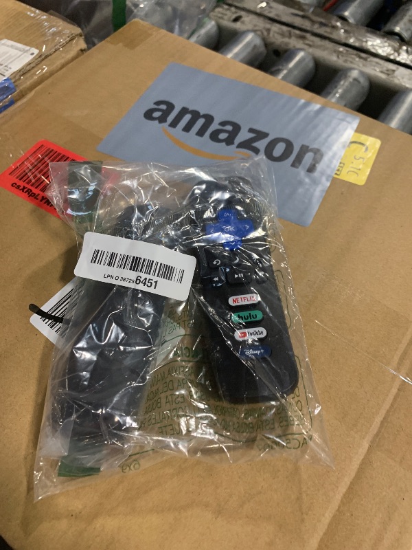 Photo 1 of (Pack of 2) Replacement Remote Control Only for Roku TV, Compatible for TCL Roku/Hisense Roku/Onn Roku/Sharp Roku/Element Roku/Westinghouse Roku/Philips Roku Smart TVs (Not for Roku Stick and Box)
