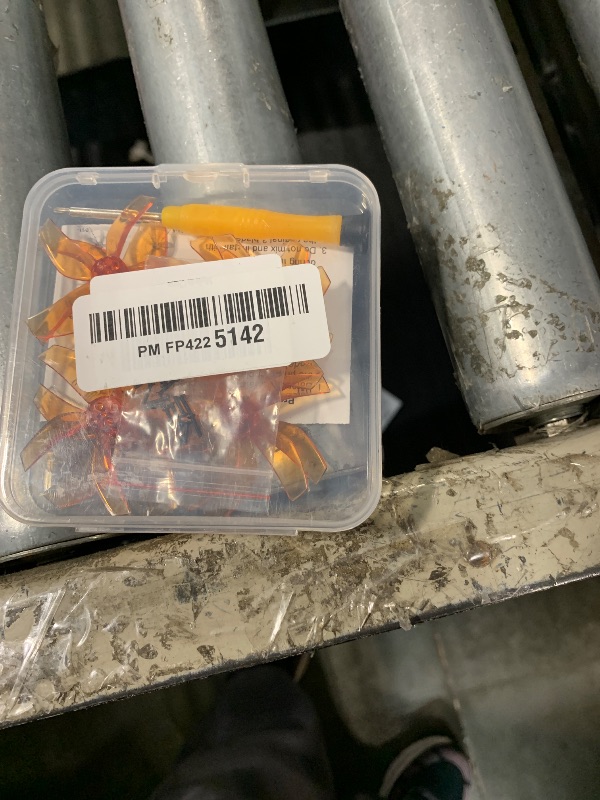 Photo 1 of (Improved Version, Including Screws)-Drone Colorful Paddle Propeller for DJI NEO Silent Power Noise Reduction Replacement Traverser Wings Drone Accessories (Crystal Orange)