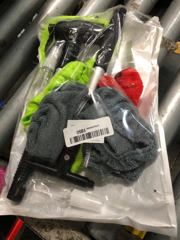 Photo 1 of **MISSING PARTS**
Beieverluck 3 Pieces Windshield Cleaning Tool Inside Car Window Cleaner Cleaning Tool with Extendable Handle, 9 Microfiber Pads and 3 Spray Bottles Car Auto Glass Wiper Kit