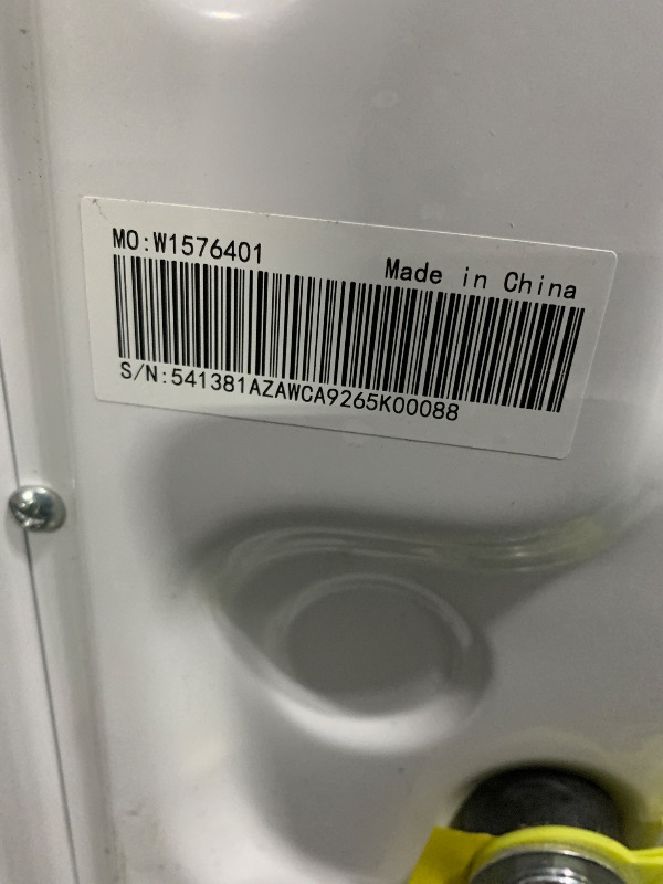 Photo 1 of ** FINAL SALE**  NO RETURNS*** UNTESTED** Midea 24 Inch All-in-One Front Load Washer Dryer Combo, 2.7 Cu.ft 26lbs Ventless Full-Automatic Washing Machine with Steam Care, Overnight Dry, 1400 RPM 16 Wash Cycles, White