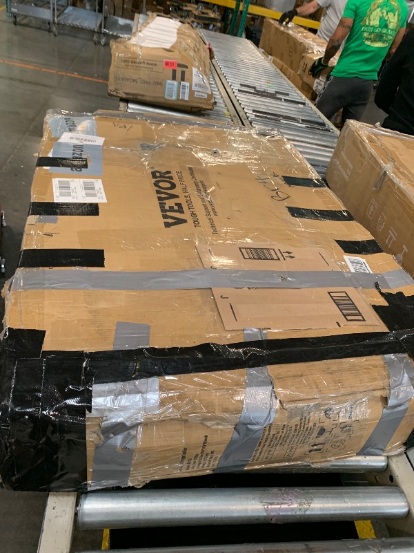 Photo 1 of ** NO RETURNBS **  FINAL SALE*** VEVOR Bike Cargo Trailer, 275 lbs Load Capacity, Foldable Compact Storage & Quick Release with Universal Hitch, 20" Wheels, Fits Most Bike Wheels, Carbon Steel Frame, Heavy-Duty Bicycle Wagon Cart