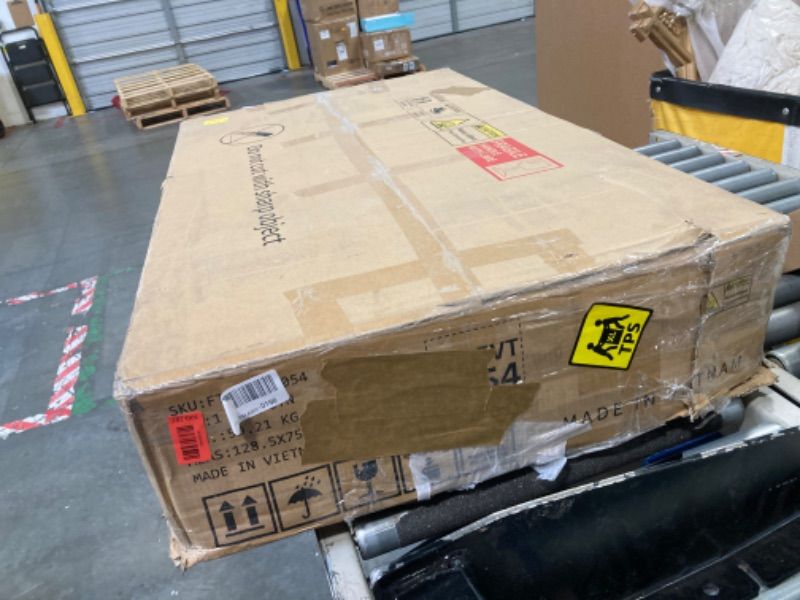 Photo 1 of ** FINAL SALE**  NO RETURNS ** DAMAGE**  DWVO Makeup Vanity with LED Mirror, 11-Drawer Vanity Table with Touch-Control Lights