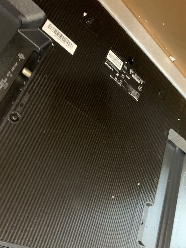 Photo 1 of ** NO RETURNS ** FINAL SALES**  DAMAGE*** Hisense 55" E6 Cinema Series Hi-QLED 4K UHD Smart Fire TV (55E6QF, 2025 Model) - AI Light Sensor, Dolby Vision · Atmos, Voice Remote with Alexa, Motion Rate 120, HDR 10+ Adaptive, Game Mode Plus