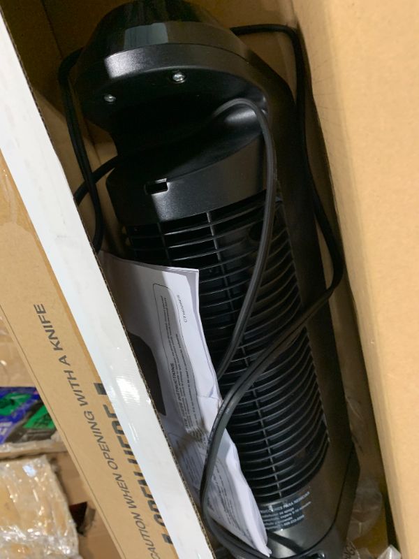Photo 1 of ** SIMILAR**
Lasko Ascend Tower Fan with Remote, 36" Floor Fans for Home Bedroom, 29 ft/s Airflow, 90° Oscillation, Air Filter, Black, OST100