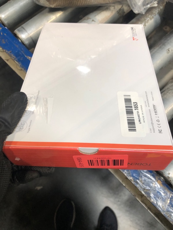 Photo 1 of ** FACTORY SEALED** TobenONE DisplayLink Docking Station 3 Monitors with 3 HDMI(4K@60Hz), USB C Docking Station with 120W Charger, for MacBook Pro/Air, Thunderbolt 4/3, USB-C Windows(2 DP, 6 USB, Ethernet, SD/Micro SD)