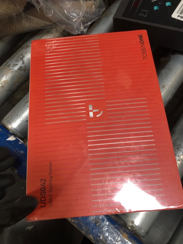 Photo 1 of ** FACTORY SEALED** TobenONE DisplayLink Docking Station 3 Monitors with 3 HDMI(4K@60Hz), USB C Docking Station with 120W Charger, for MacBook Pro/Air, Thunderbolt 4/3, USB-C Windows(2 DP, 6 USB, Ethernet, SD/Micro SD)