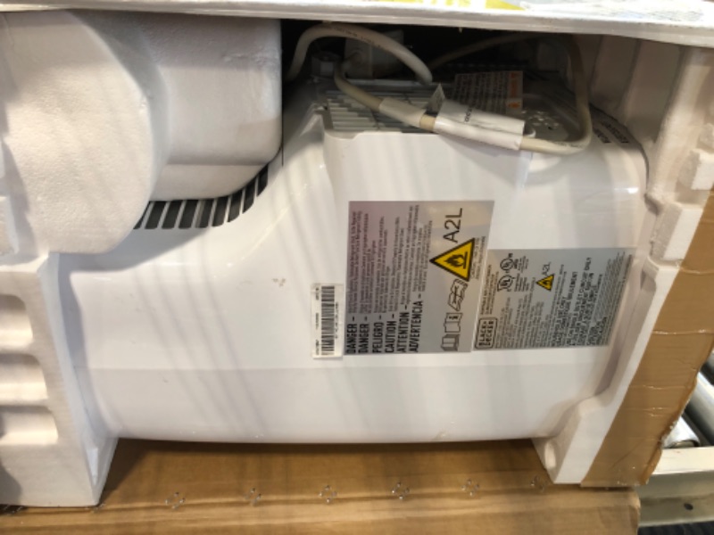 Photo 1 of ** NO RETURNS / UNTESTED*** BLACK+DECKER Portable Air Conditioner, 8,000 BTU (3,950 BTU SACC) for Rooms up to 400 Sq. Ft., Portable AC with Follow Me Remote Control and Window Kit, BPACT08WT, White