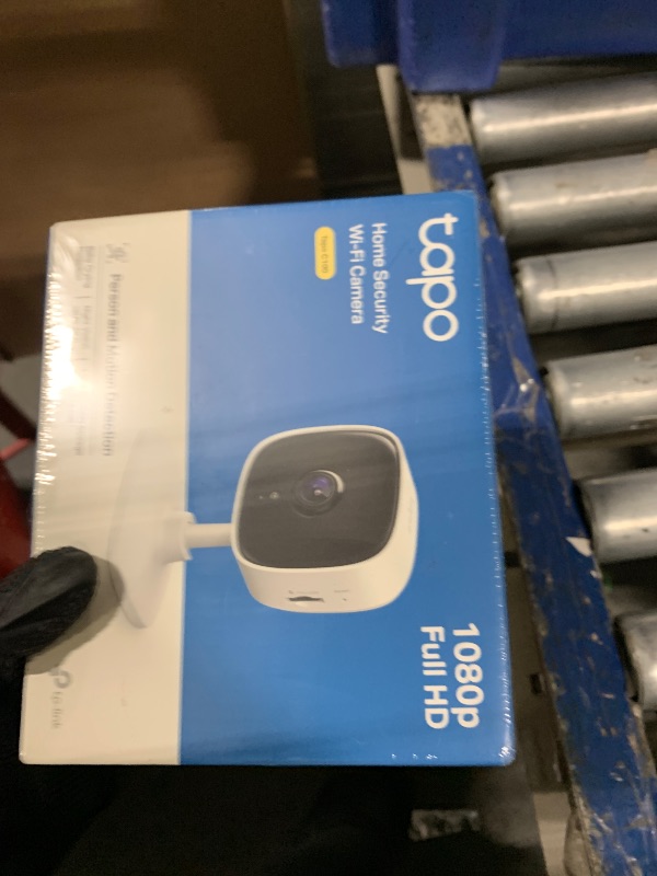 Photo 1 of ** FACTORY SEALED** TP-Link Tapo 1080P Indoor Security Camera for Baby Monitor, Dog Camera w/Motion Detection, 2-Way Audio Siren, Night Vision, Cloud & SD Card Storage, Works w/Alexa & Google Home (Tapo C100)